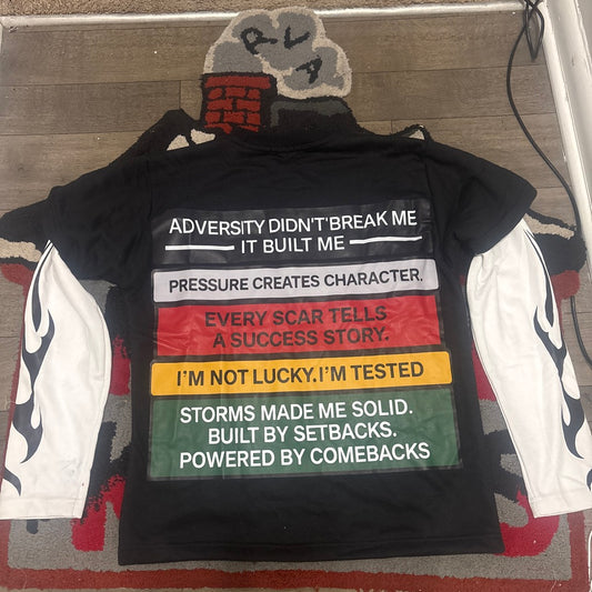 ADVERSITY MESSEGES TEE