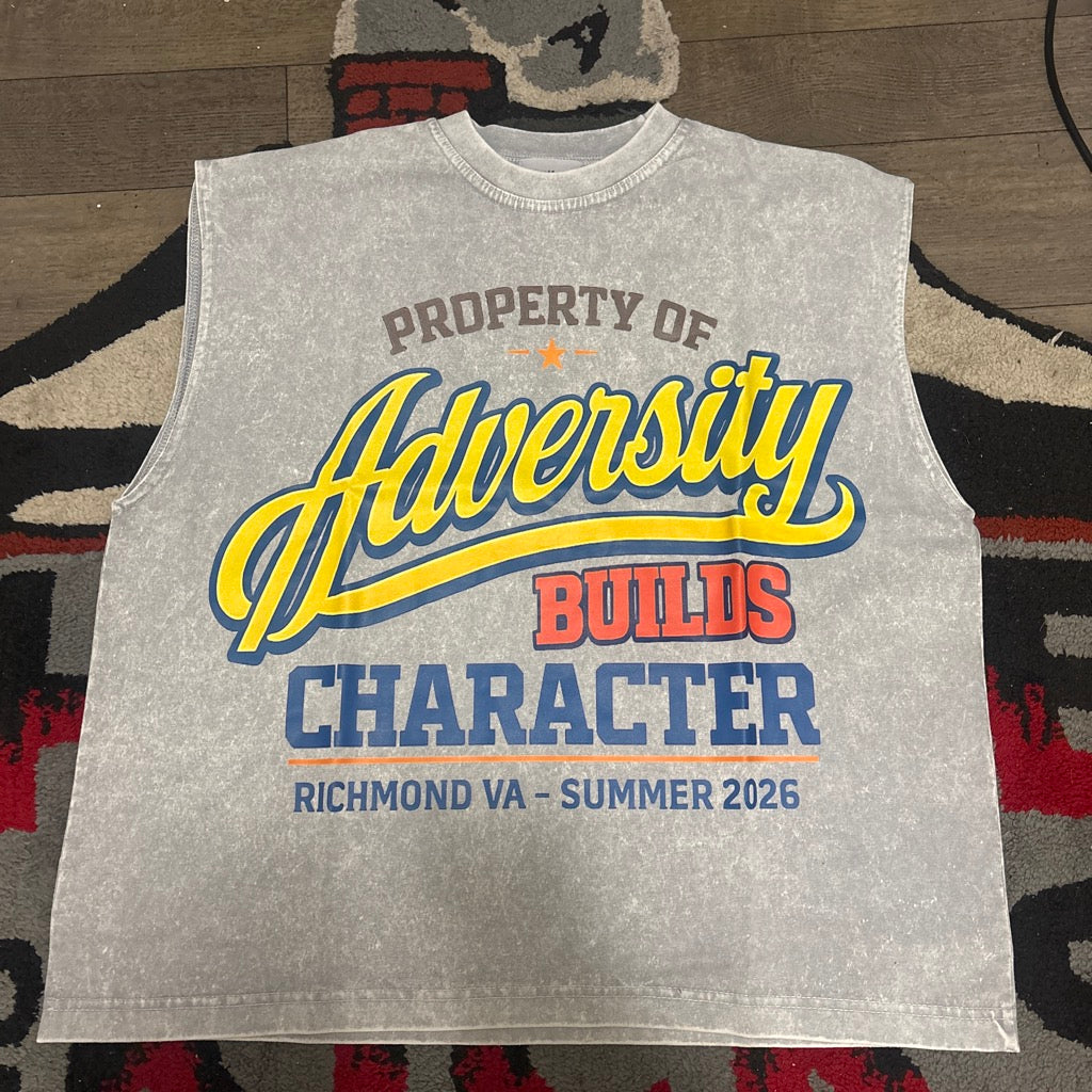 ADVERSITY PROPERTY SLEEVELESS TEE