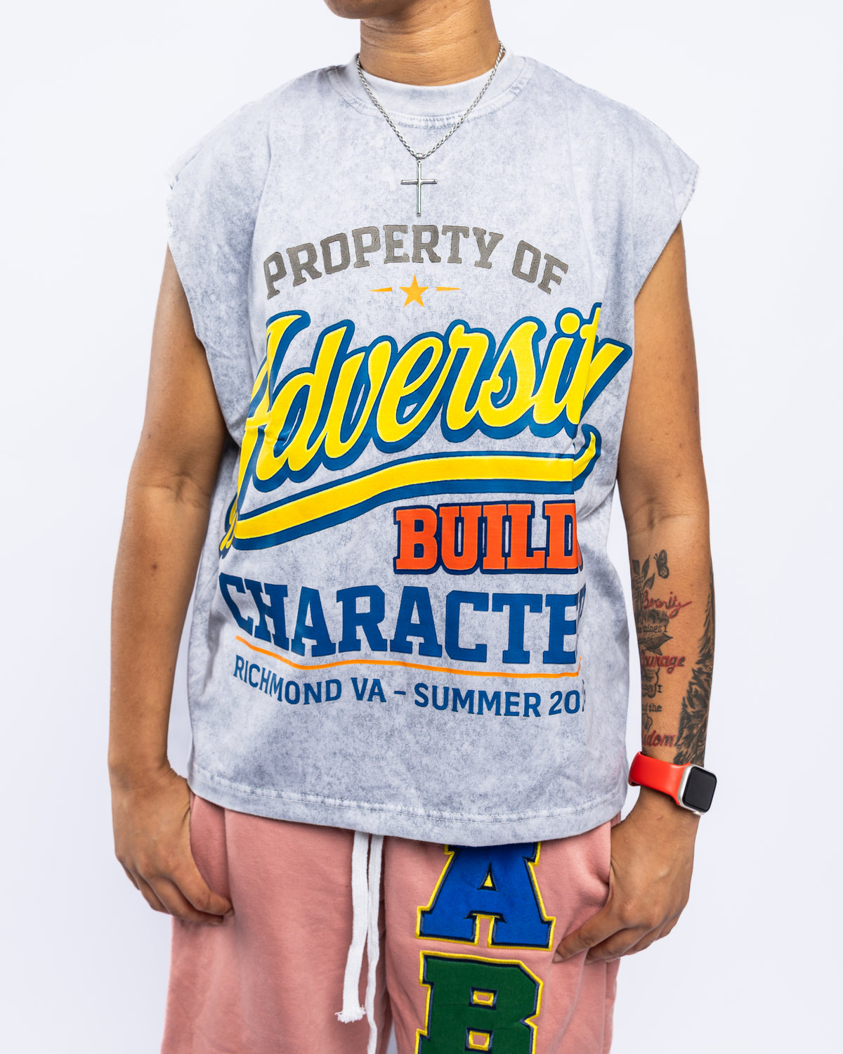 ADVERSITY PROPERTY SLEEVELESS TEE