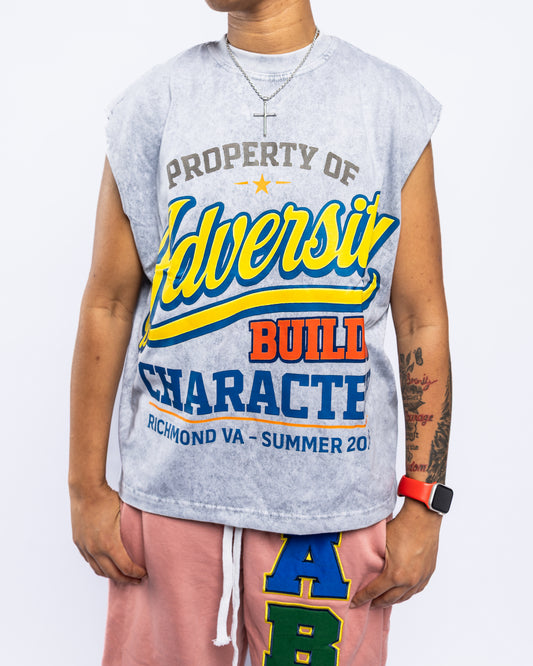 ADVERSITY PROPERTY SLEEVELESS TEE